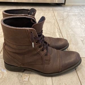 Mens genuine leather boots